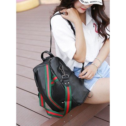 Tas Wanita Backpack Shoulder Selempang Bag Kulit Cantik