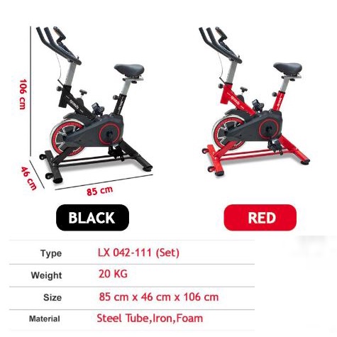 Spinning bike Speeds 042-111 20kg Sepeda Fitness Alat Fitness