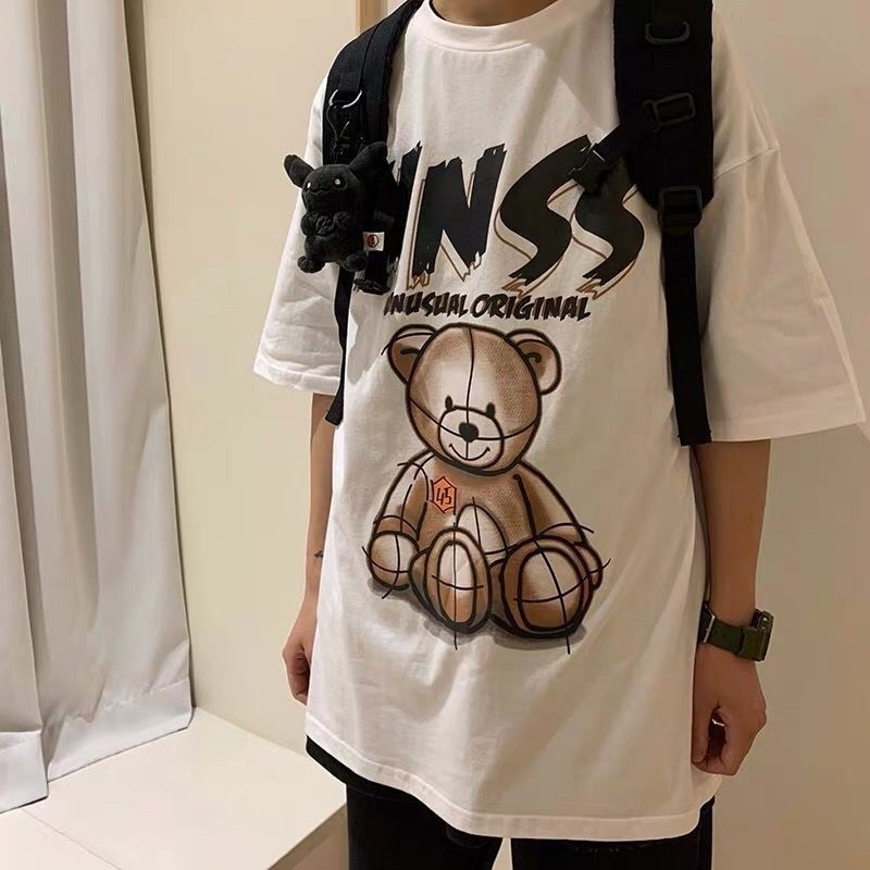 KAOS IMPORT PRIA ASIA EROPA KORE AMERIKA BERUANG BEAR M-3XL BM23