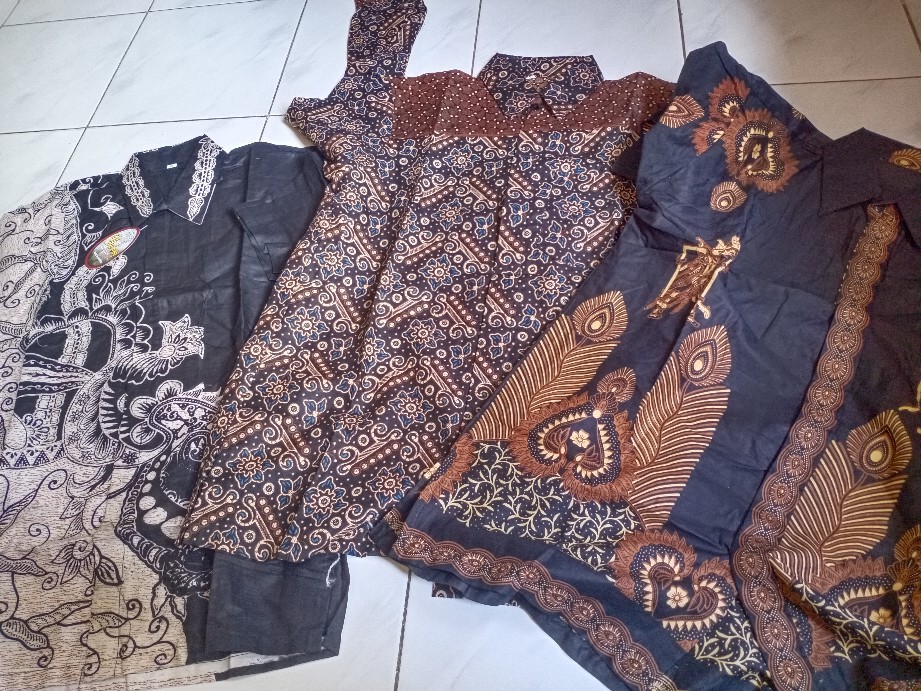 Bswart Batik Hrb026 Kenongo Hem Pendek Padi Pekalongan M L Xl Batik Pria Murah Modern Grosir
