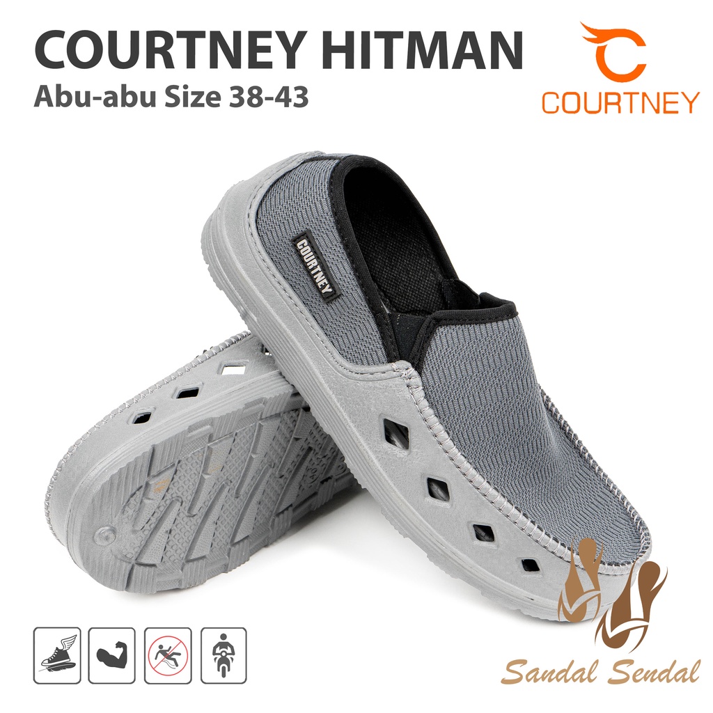 Sepatu Ardiles Courtney HITMAN - Fashion Casual Pria