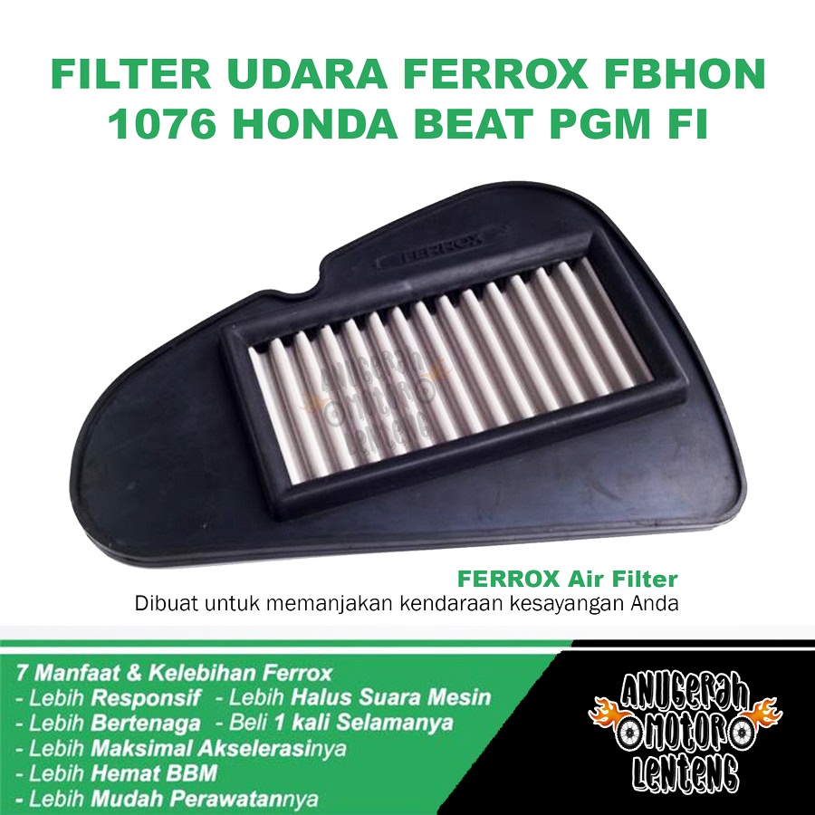 Ferrox Filter Udara Honda Vario Beat Scoopy PGM FI ESP