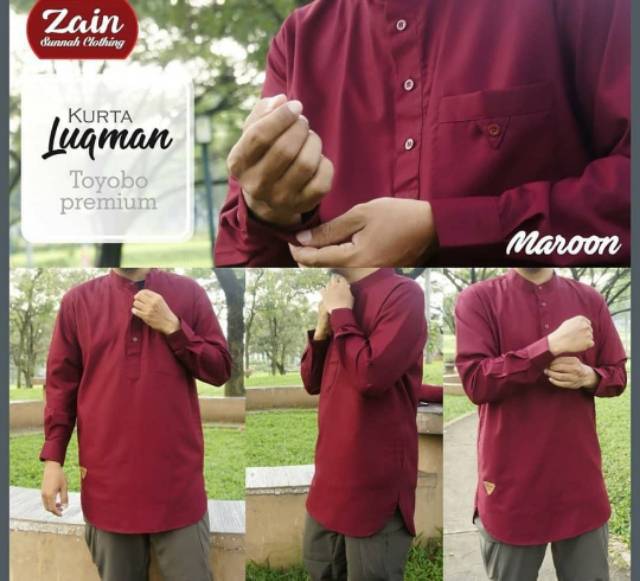 Kurta pakistan / gamis pakistan lengan panjang by zain sirwal tampil stylish and syar'i bahan toyobo