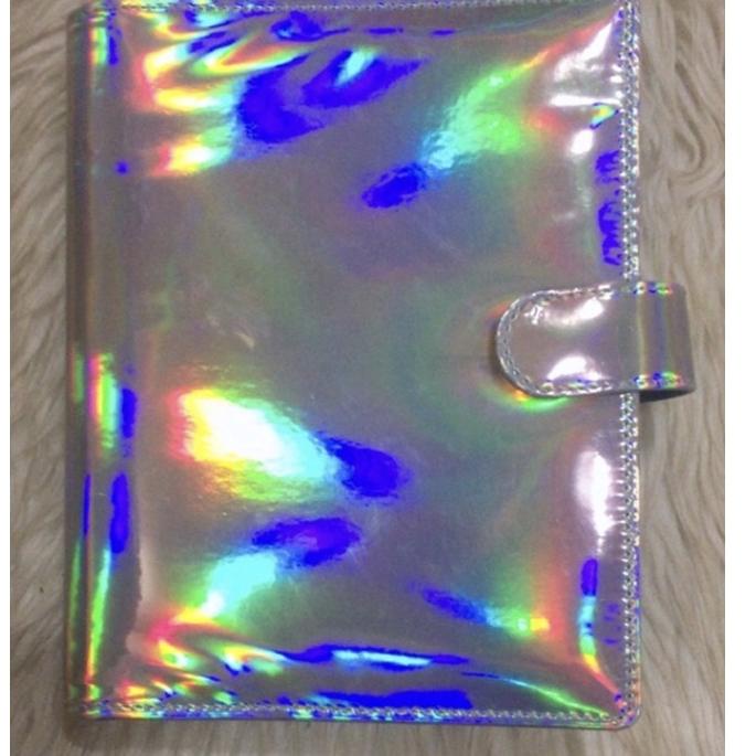 

(C6M2) Binder HOLOGRAM ROSEGOLD PINK COFFEE PURPLE SILVER A5/B5 PREMIUM //Khusus@hari@ini