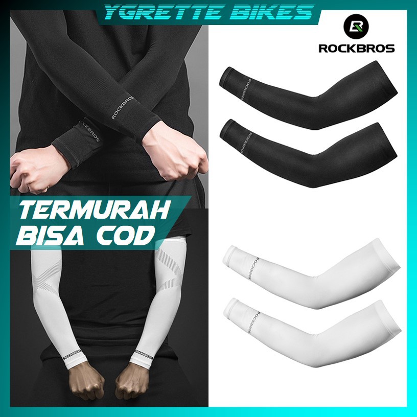 YGRETTE - Rockbros Manset Lengan Outdoor Olahraga Sepeda Arm Sleeve Rockbros Manset Lengan Murah