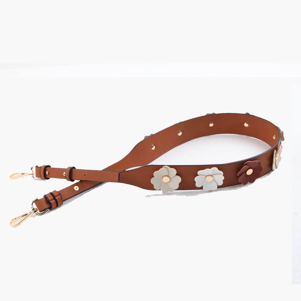 Strap You Classic Clover Flower Brown &amp; Black / Butterfly monochrome / Bag Strap/ Tali Tas Panjang