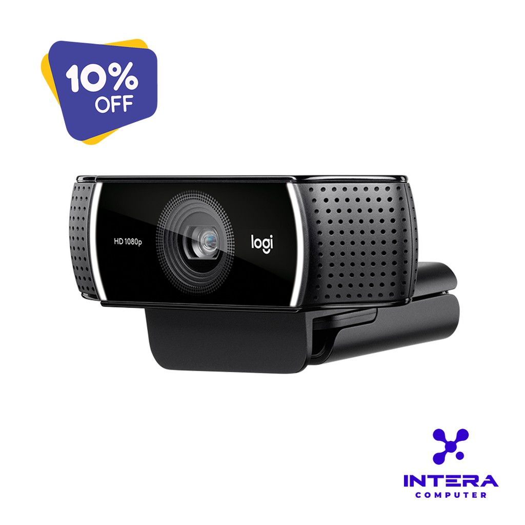 Webcam Logitech C922 - Webcam PC Komputer HD 1080P