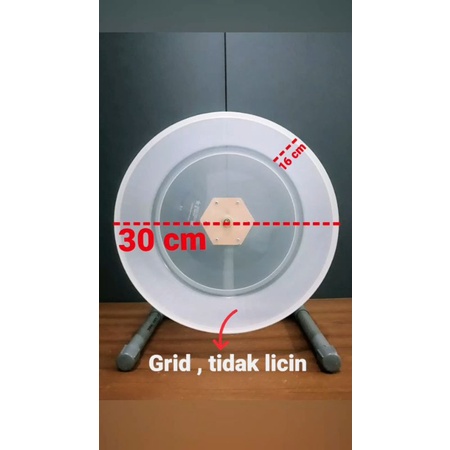 Jogging Wheel 30 cm Transparan Landakmini/Hamster/Sugar Glider