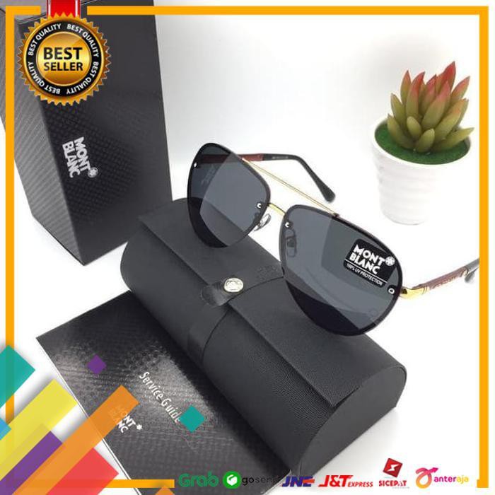 PROMO.. KACAMATA MONTBLANC BOR 268 BLACK RED KACAMATA PRIA FASHION BRANDED ..TERLARIS