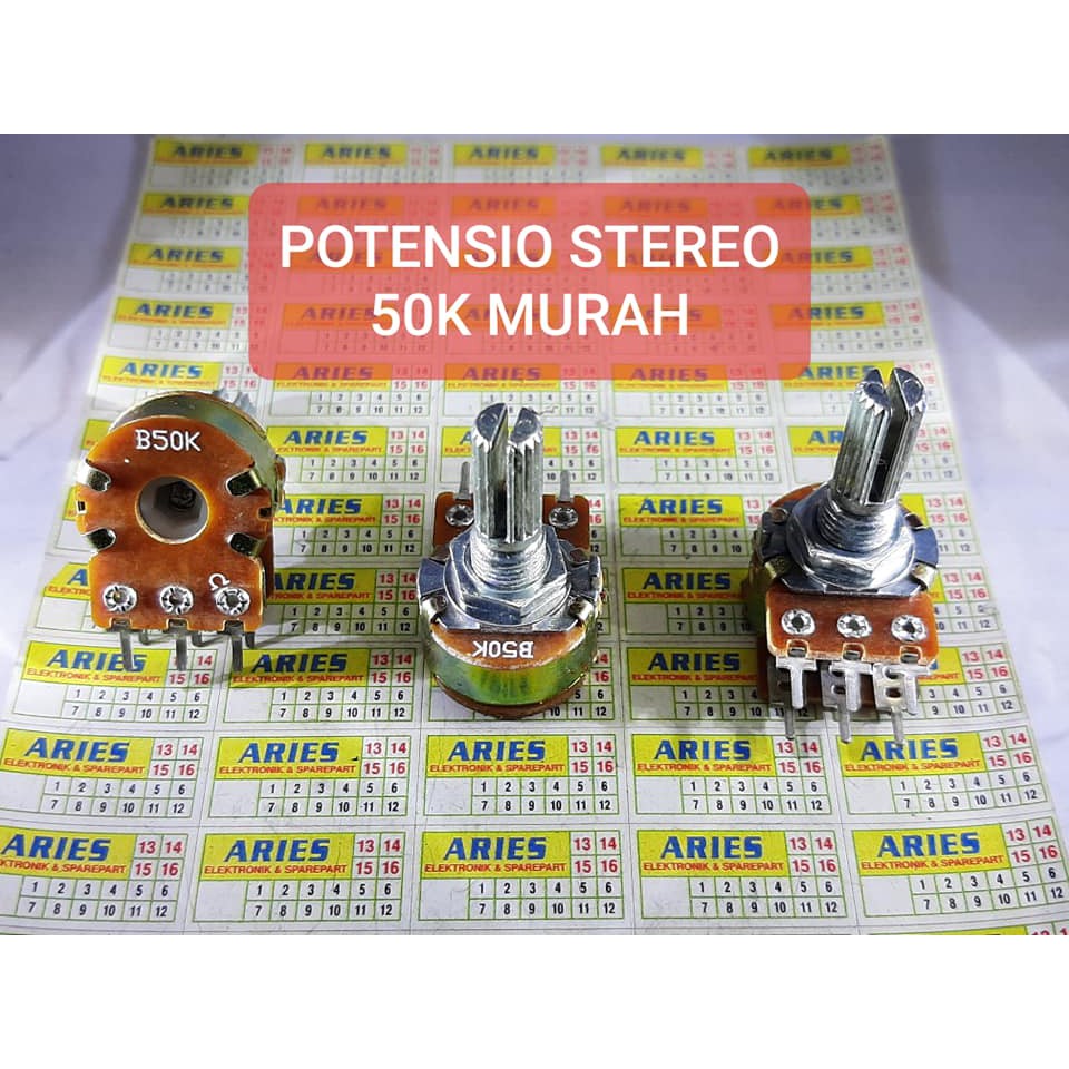 POTENSIO STEREO 50K MURAH