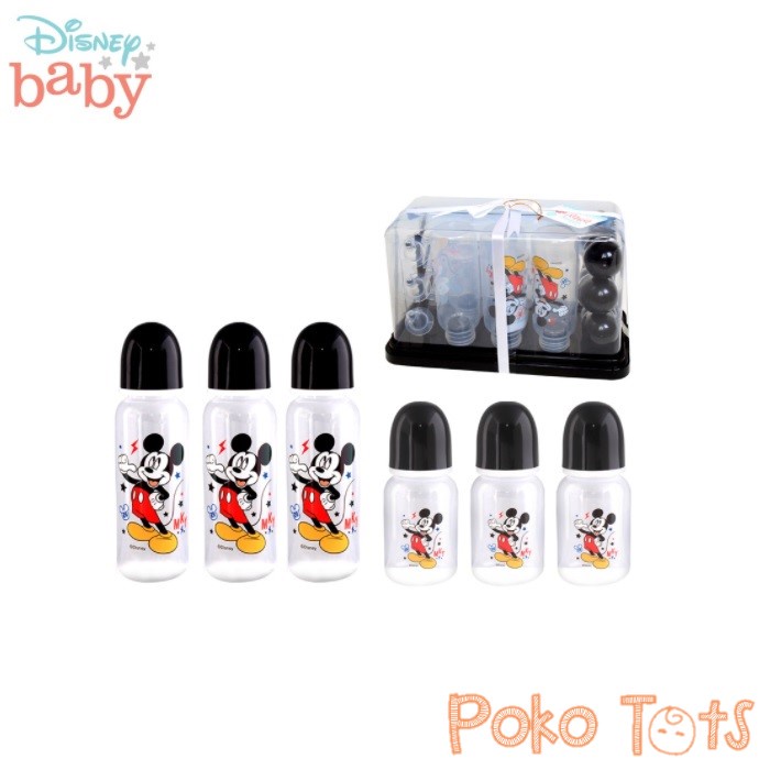 Disney Baby Drying Rack Set Plus Bottles Rak Tempat Pengering Botol Mickey Minnie Lusty Bunny