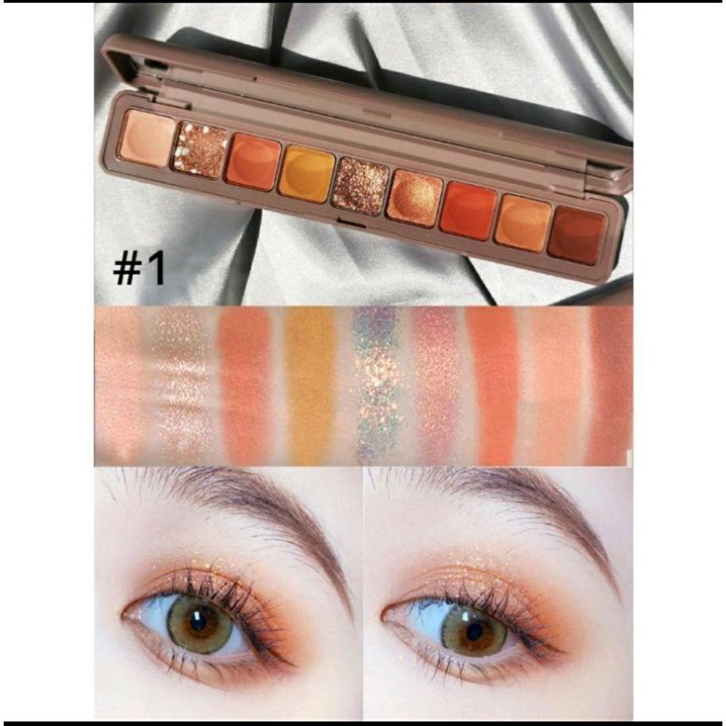 ❤G.A.SHOP❤ LAMEILA EYESHADOW SHIMMER 9 WARNA (PANJANG)