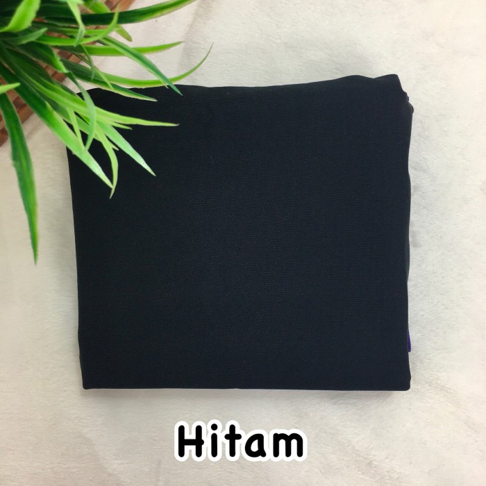 JM Jilbab Sporty Hijab Olahraga Syar'i Jumbo untuk Senam Bersepeda JS1 - Hitam