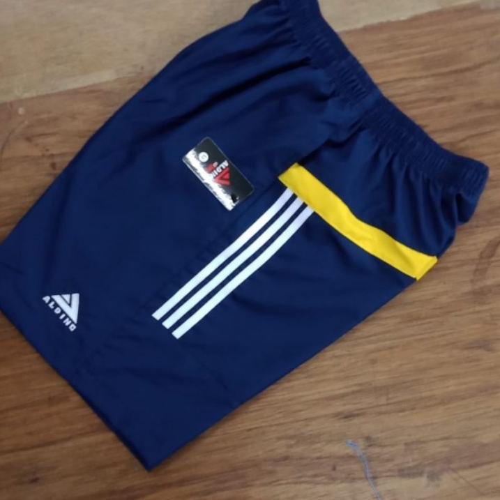 ♖ celana pendek lari pria parasut ☋