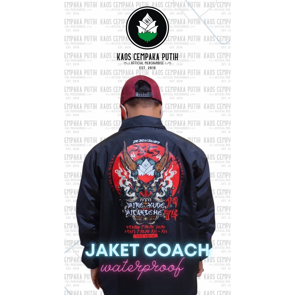 JAKET COACH PSCP | JAKET PSCP WATERPROOF | JAPAN STYLE MONSTER | ANTI AIR