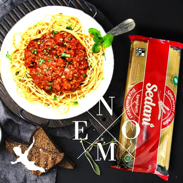 

PASTA-ANEKA- SEDANI SPAGHETTI 1KG -ANEKA-PASTA.