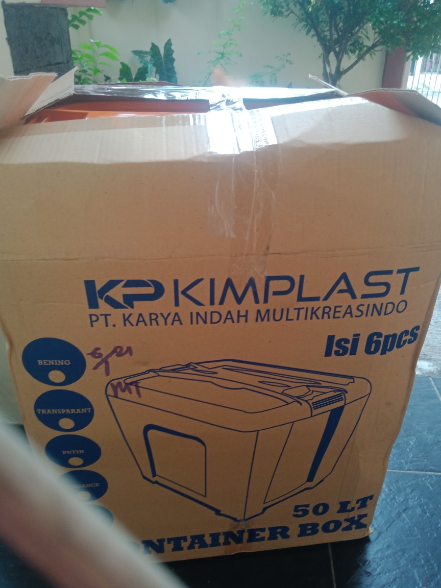 Box Container Dgn Roda 50 Liter | Box Container 50l