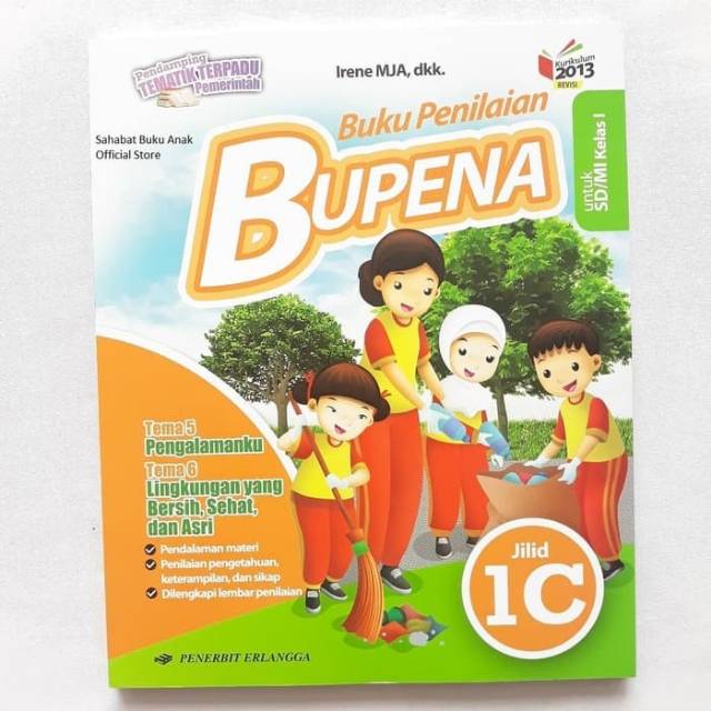 Buku Bupena 1c Revisi K13n Erlangga Shopee Indonesia