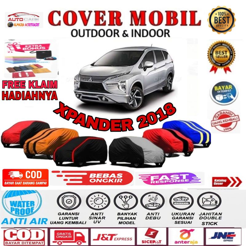 Cover Mobil Sarung Mobil XPANDER 2018 2019 2020 Selimut Mitsubishi Xpander Lama Penutup Bisa Outdoor Indoor