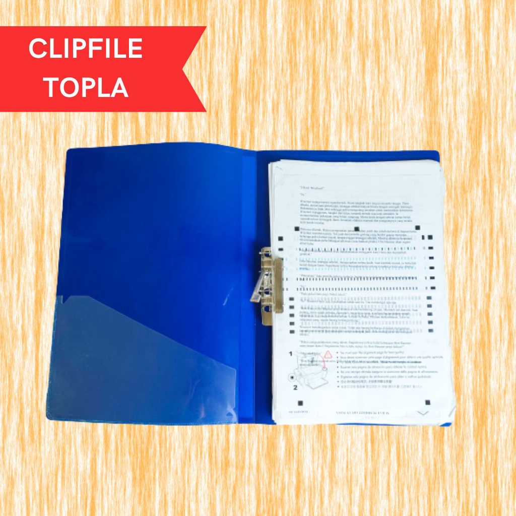 

Clipfile Dokumen Plastik Clip Bussines Document Folder Organizer Bisnis Jepit File A4 F4 Folio