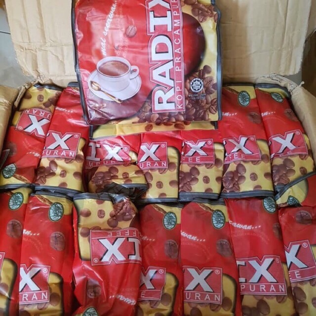 

Radix premix coffee 100% asli HPA malaysia kopi ajaib kesehatan isi 32sachet..jaminan asli