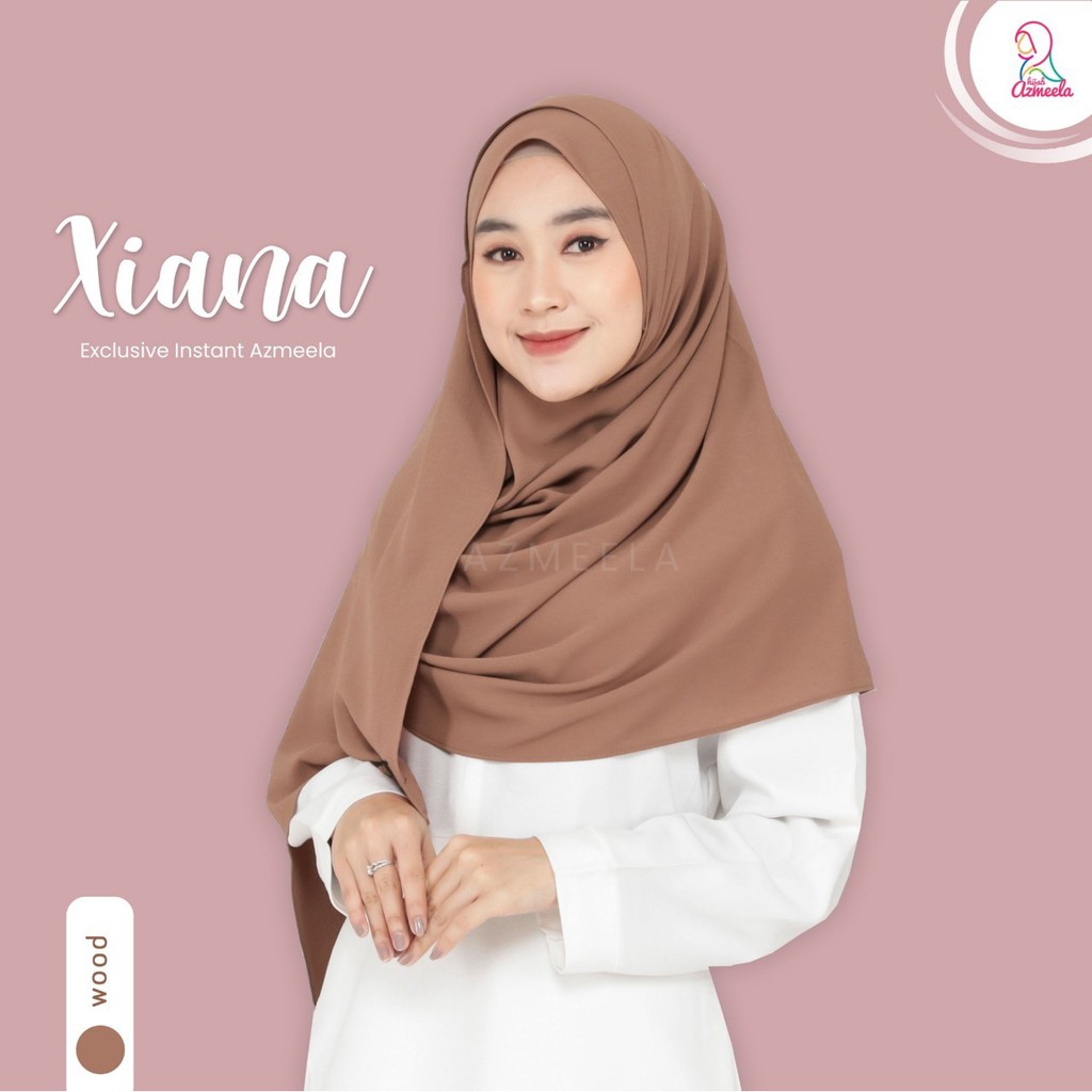 XIANA AZMEELA PASHMINA INSTAN-WOOD