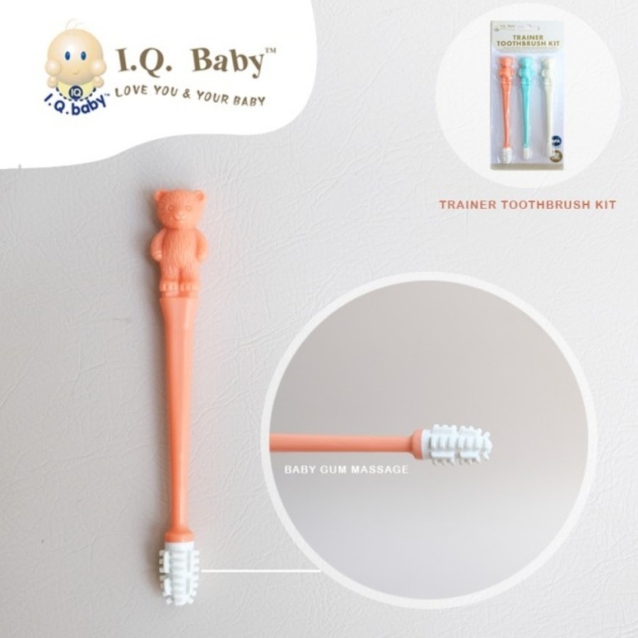 IQ Baby Trainer Toothbrush 3 step