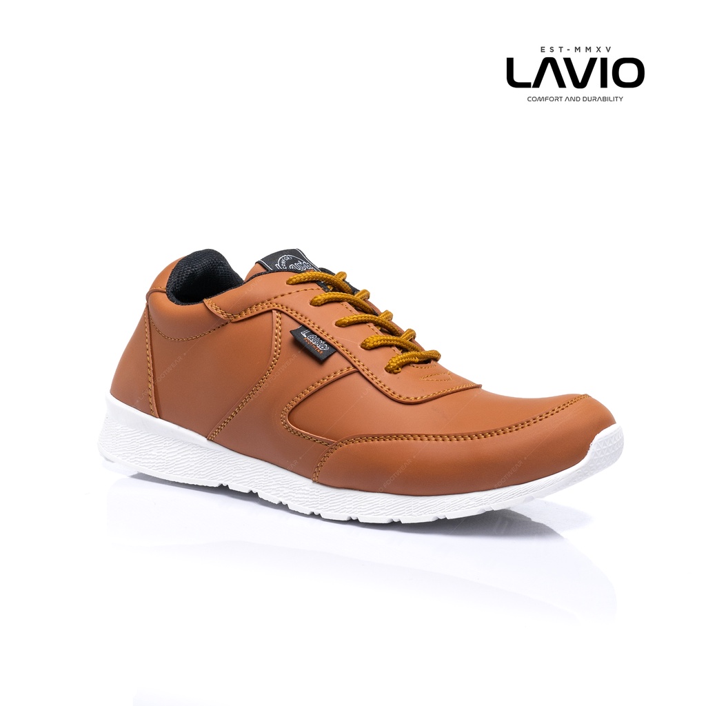 Lavio Sepatu Sneakers Safety Cowo Kekinian Ujung Besi Lexa Terbaru 2022