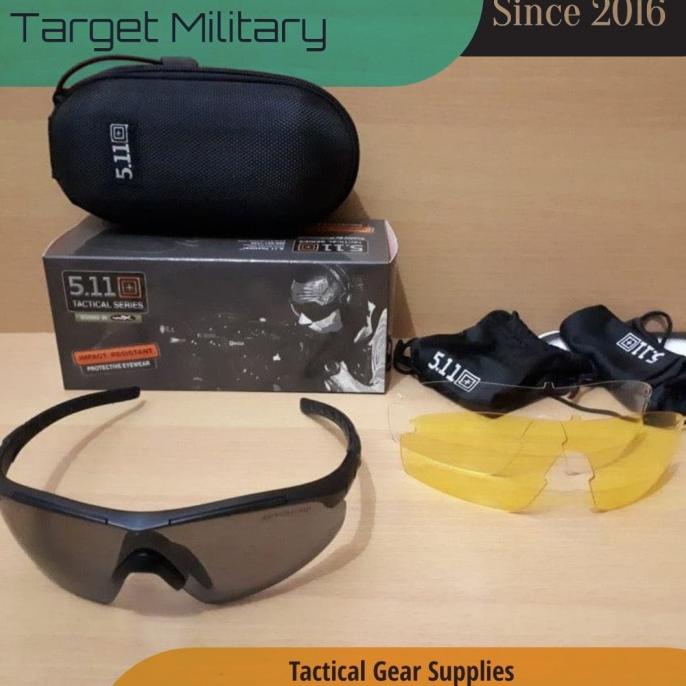 READY STOK  Kacamata tactical,airsoft gun, olahraga, army, polisi, sepeda