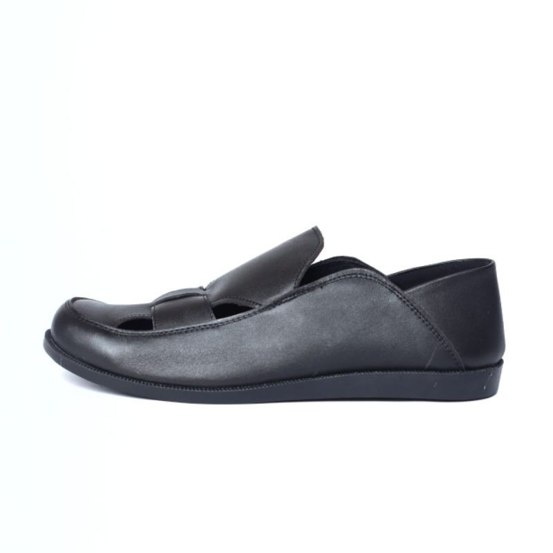 CRAFTS X IMPRT Sepatu Casual Slip On Pria Kulit Asli Sepatu Kasual Kerja Slop