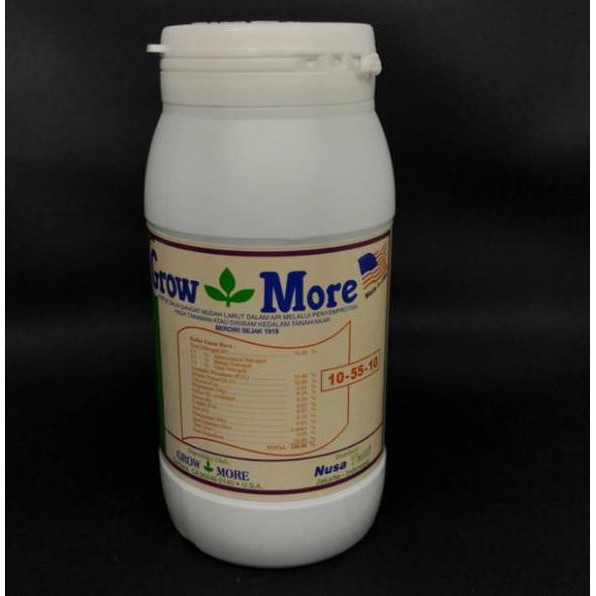 [AGEN] Growmore 10-55-10 NPK 454gr (GROWMORE)