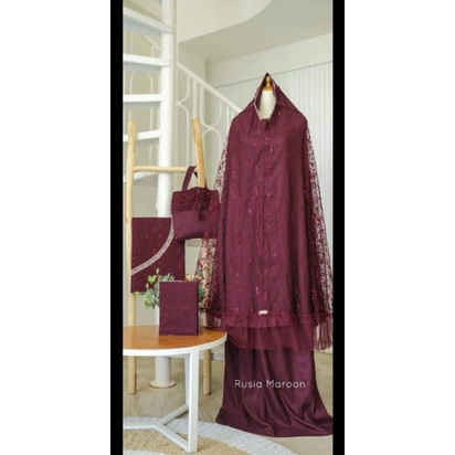 MUKENA BRUKAT SUPER JUMBO MEWAH RENATA by RAYHANUN