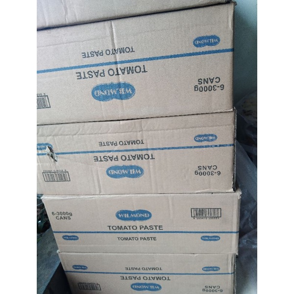 

wilmond tomato paste-pasta tomat 1 dus dlm kemasan 3kgan
