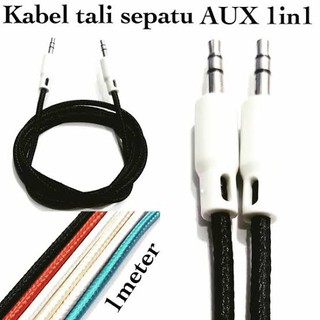 KABEL AUDIO JACK 3.5 PANJANG 5M GOLD PLATED / KABEL AUX 5