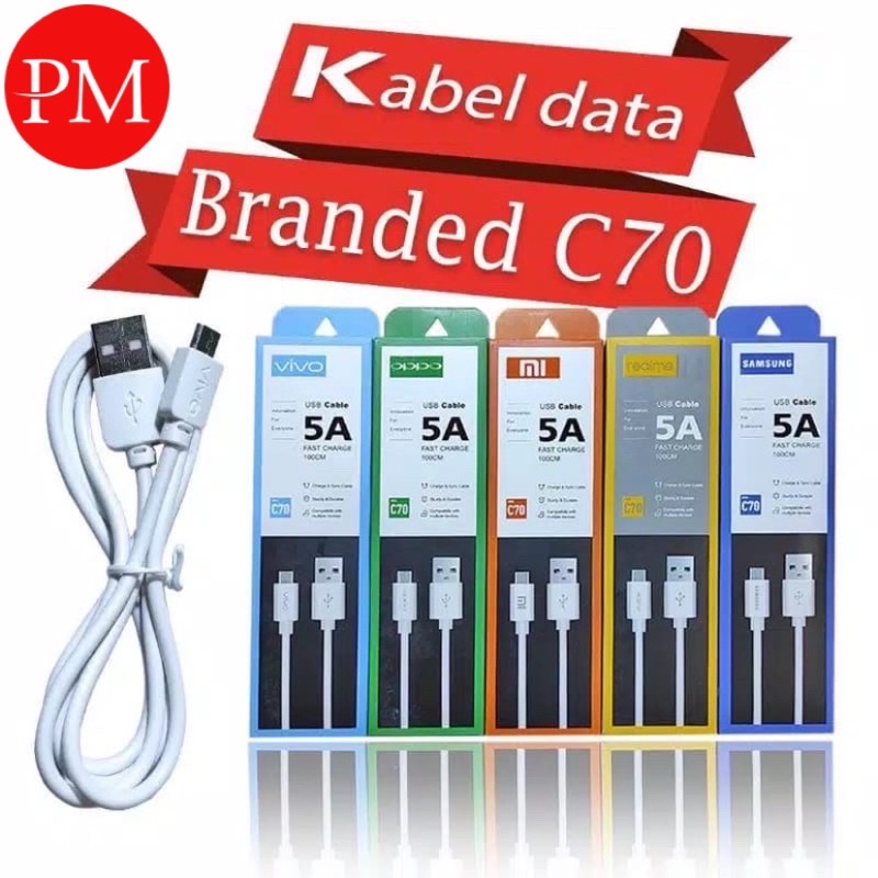KABEL DATA KABEL 5A SAMSUNG OPPO VIVO REALME XIAOMI C70