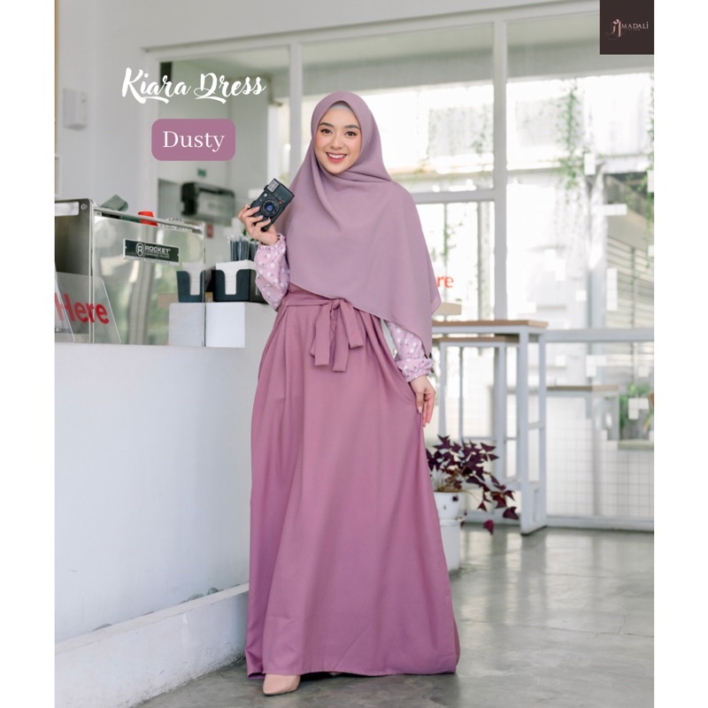 KIARA DRESS | GAMIS SHAKILA MURAH | bisa COD-2
