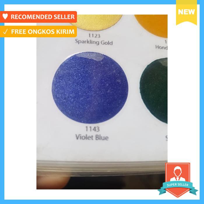 Pilox samurai paint violet blue 1143 / biru dongker metalik
