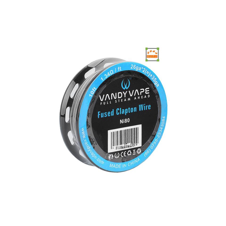 Vandy Vape Fused Claton Wire Ni80 26AWG - 35AWG VP03719 ruparupi