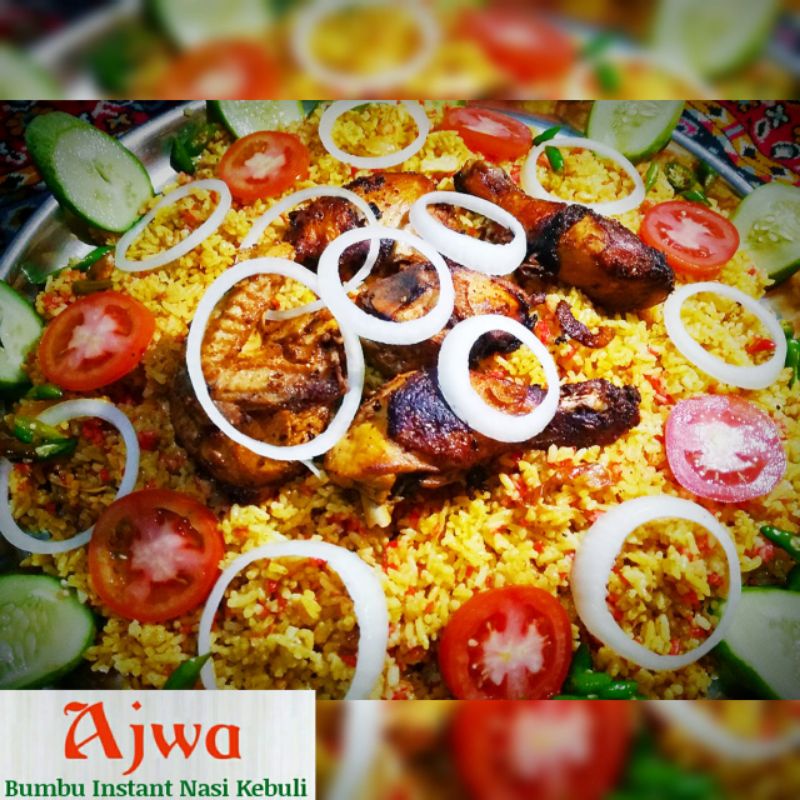 

ajwa bumbu instan nasi kebuli rice cooker siap saji