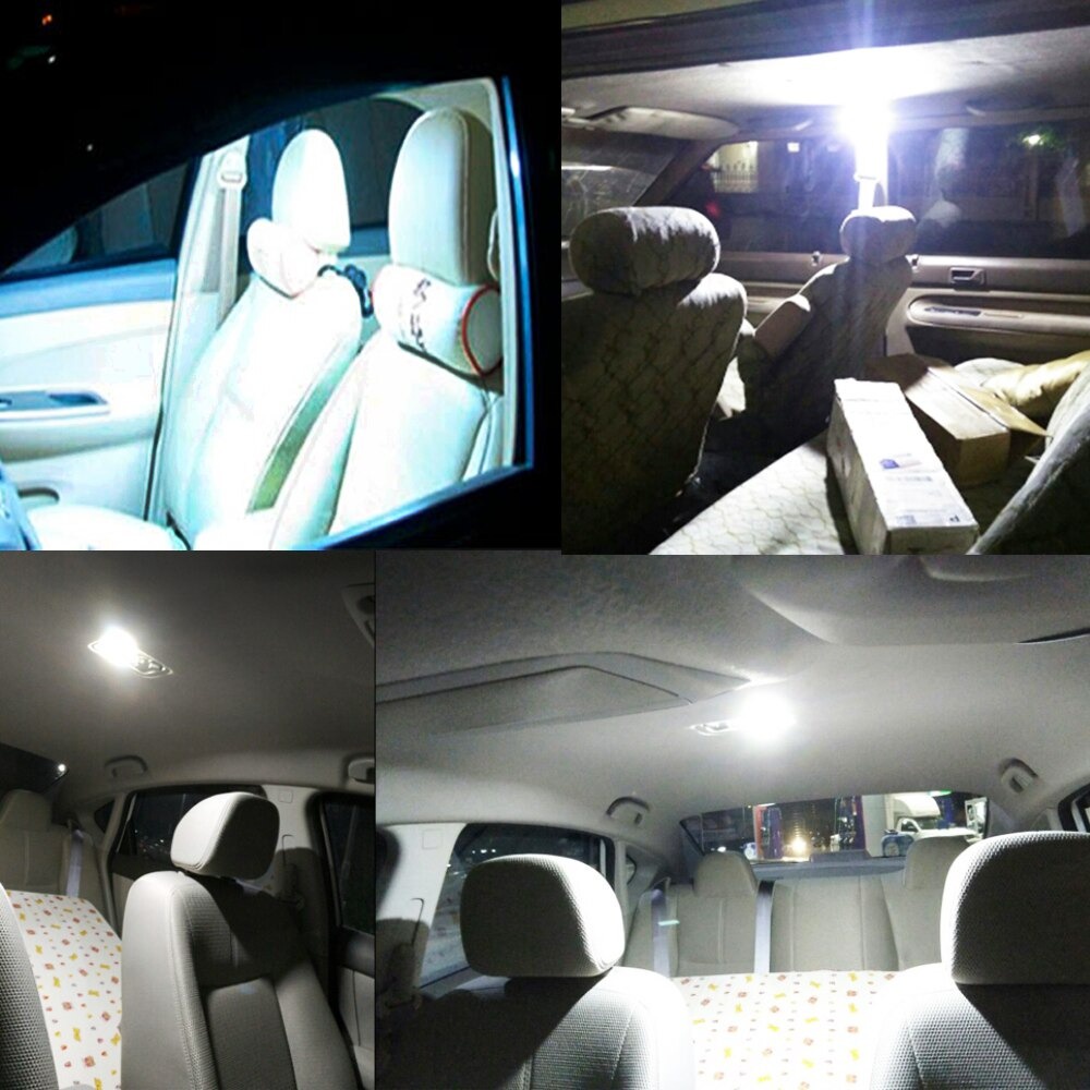 [24 LED]  Lampu LED Kabin Lampu Plafon COB Plasma 24 titik Lampu Mobil 24 Mata