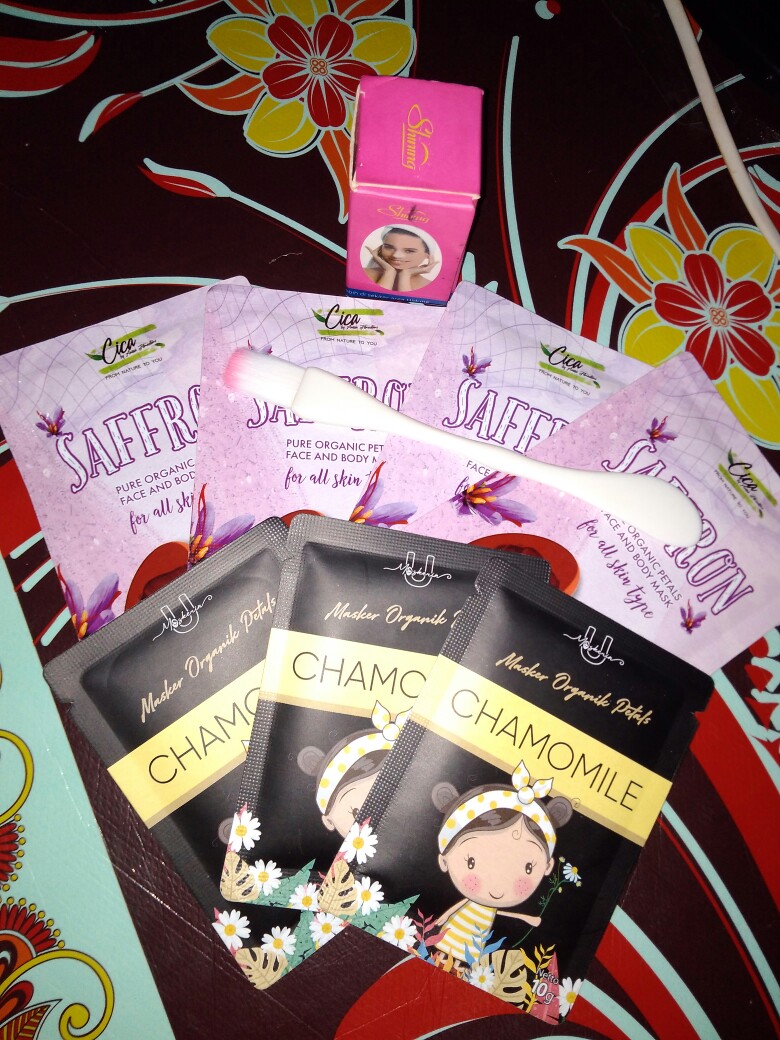 Kuas Masker + Spatula Masker
