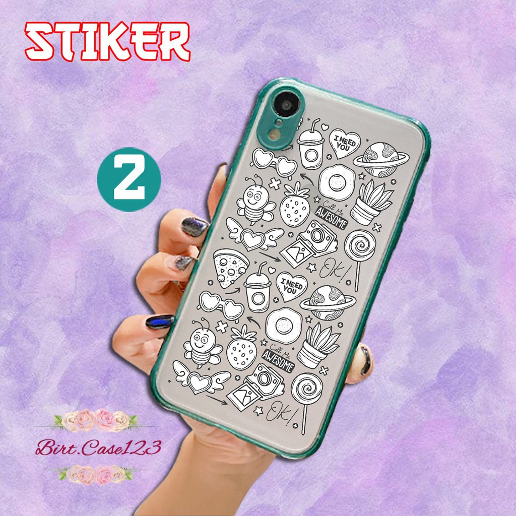 Softcase Choice STIKER Realme C1 C2 C3 2 5 5i 5s 2 6 7 C17 7i C11 C12 C15 Narzo 20 Pro BC3596