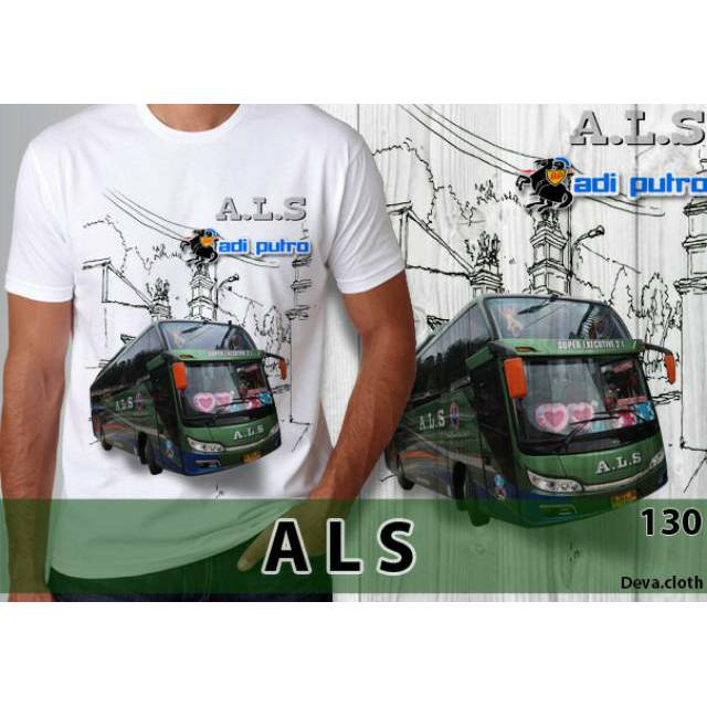 Kaos 3d bus bis ALS adi putro