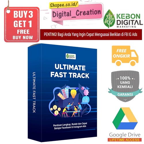 Ultimate Fast Track by Kebon Digital Marketing | Belajar Iklan FB IG Ads Mudah dan Cepat