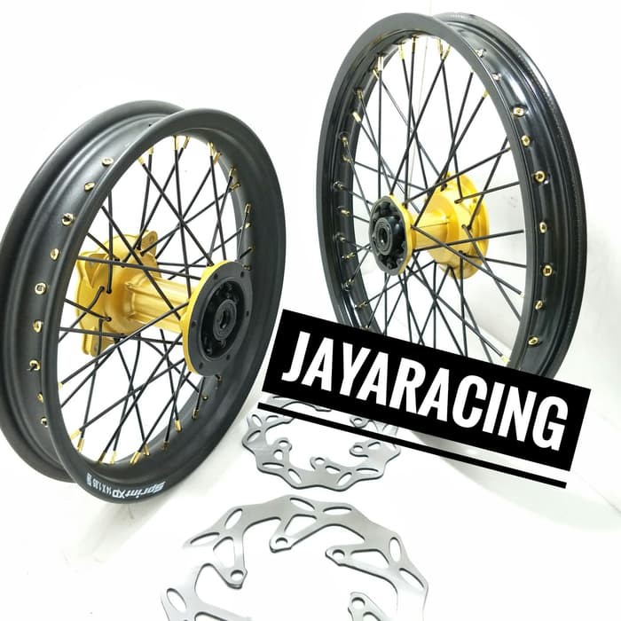 velg ring 17 14 Klx 150 Dtracker 150 Velg tromol cakram jari jari stel