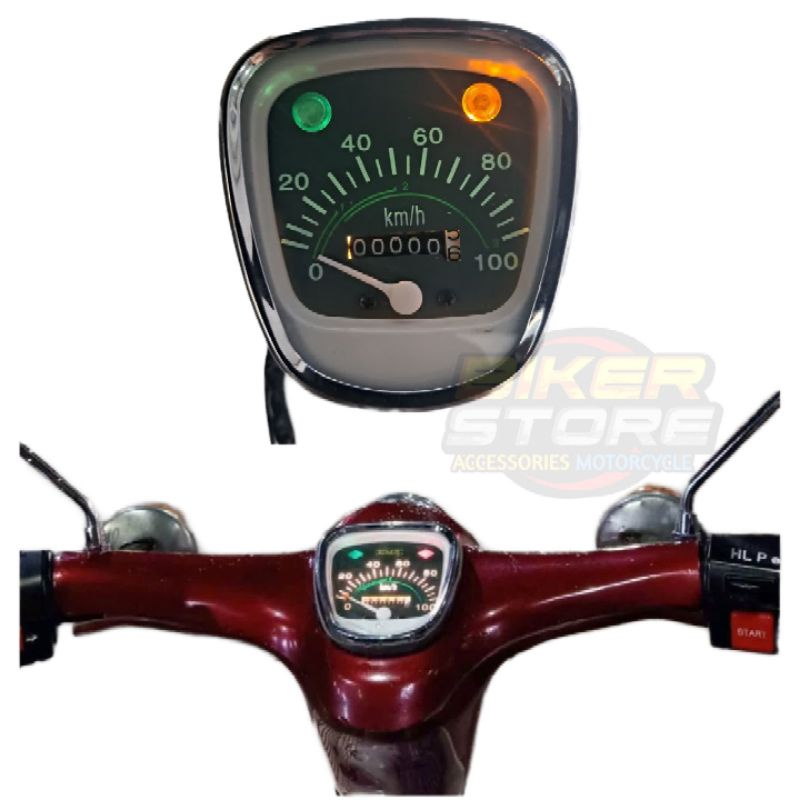 Speedometer Spidometer Honda Klasik C70 Pitung Ulung