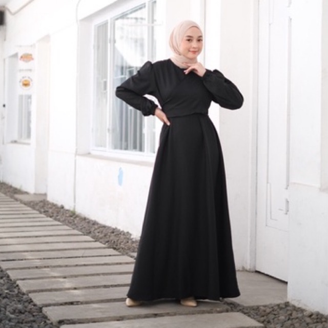 Restock  !! Hanifah Dress / Busui Friendly