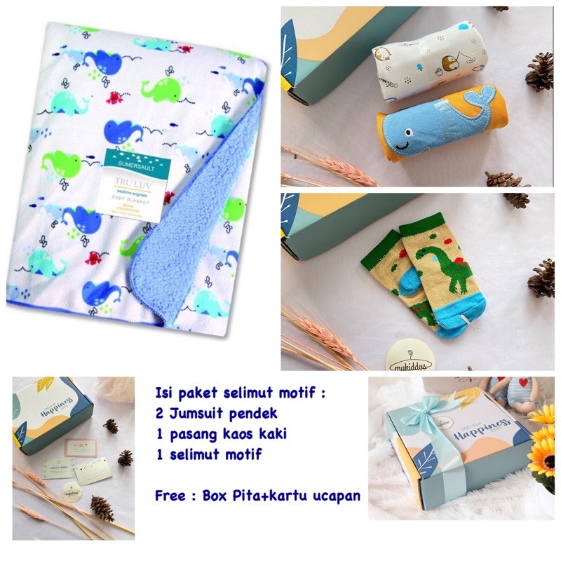 Paket Kado Bayi Ekonomis / Gift Set Bayi / Kado Melahirkan