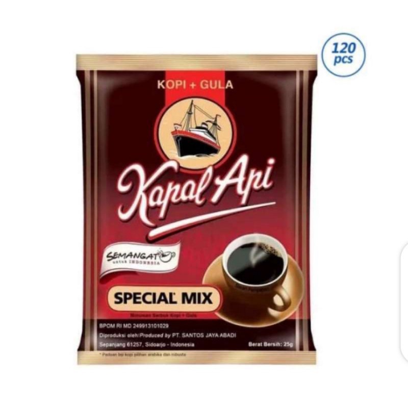

Grosir - Kopi Kapal Api Special Mix Sachet per renceng
