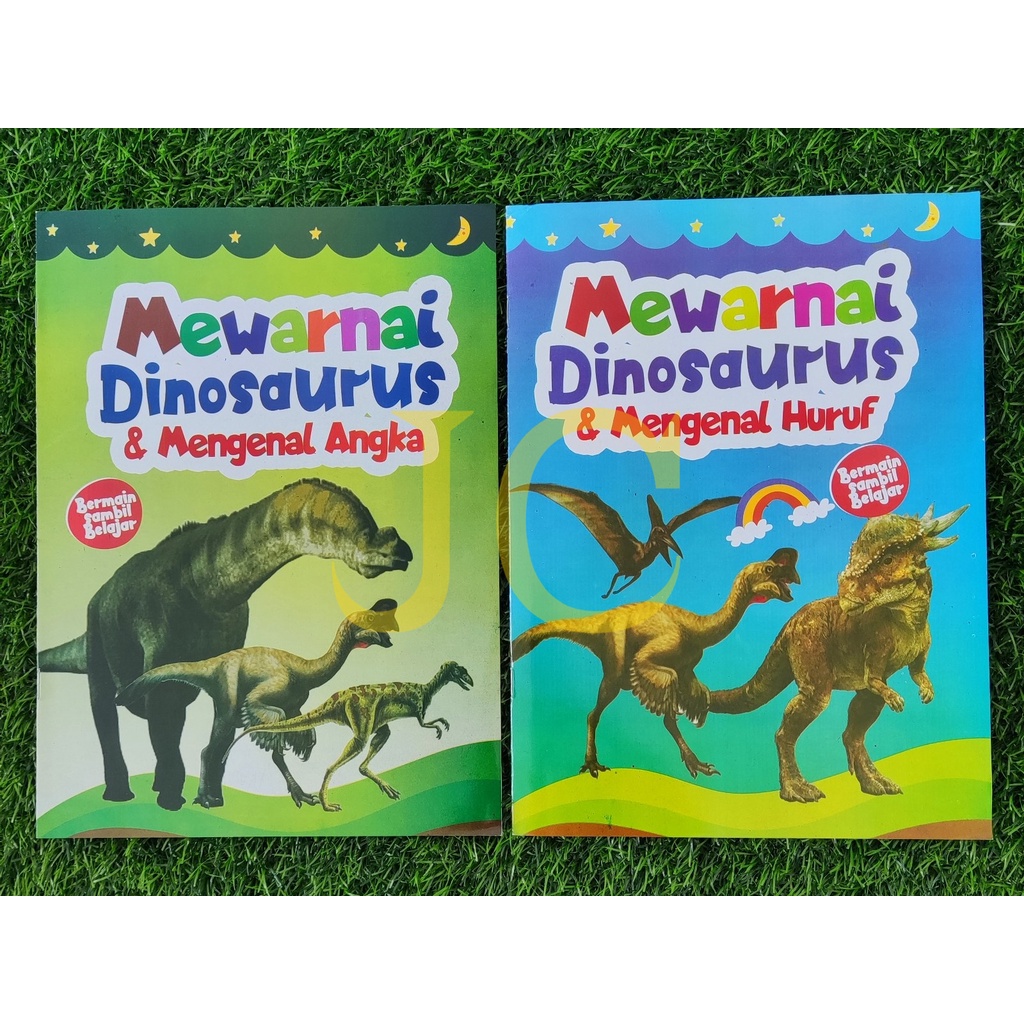 

JC - Buku Mewarnai Motif Dinosaurus / Ikan (Uk. 28 Cm X 21 Cm)
